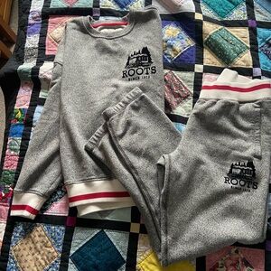 Roots Gray Sweatsuit